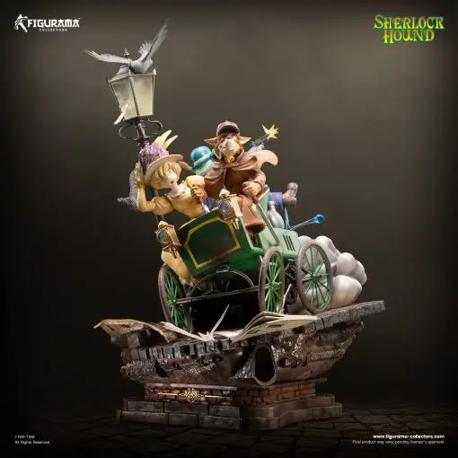 Figurama Collectors - Sherlock Hound: Sherlock Watson and Mrs. Hudson Elite Diorama  (Licensed)Statue(GK) 
