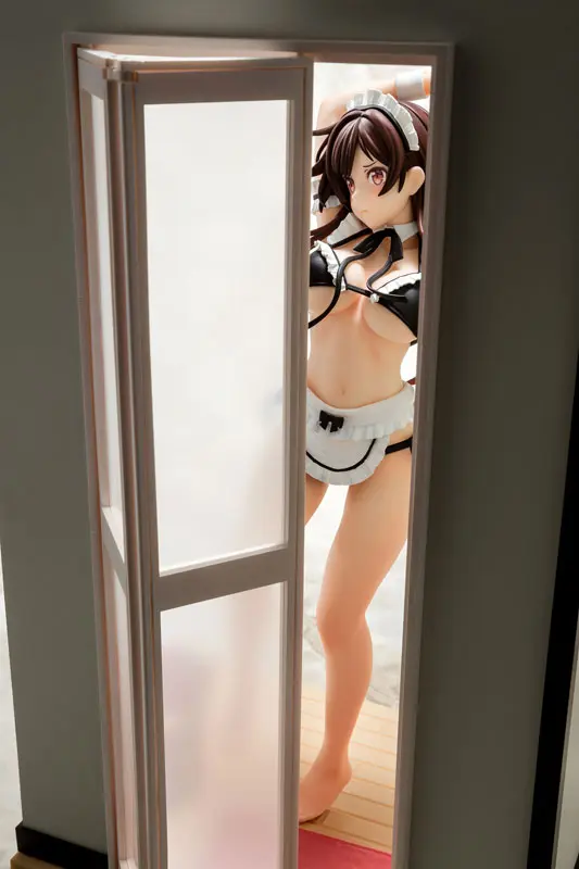 HAKOIRI MUSUME - Rent-A-Girlfriend Chizuru Mizuhara Maid Bikini ni Okigae Figure 1/6 Complete Figure (Licensed)Statue