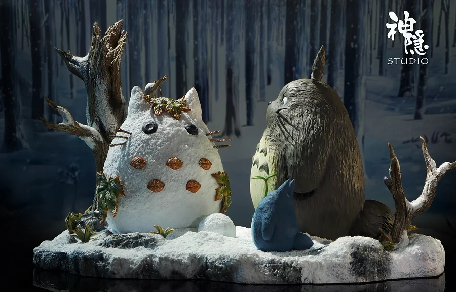 ShenYin Studio - Totoro play in the snowfield Statue(GK)