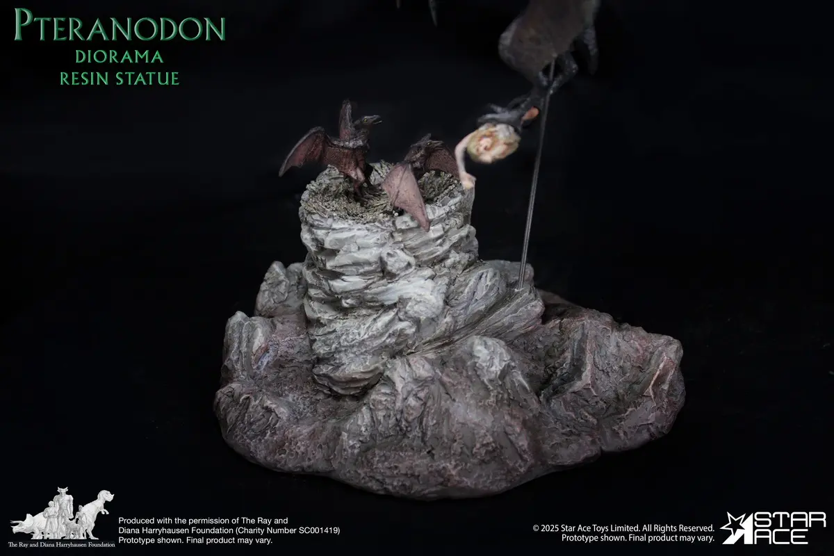 Star Ace Toys - Ray Harryhausen series Pteranodon diorama scene 1/8 scale resin statue SA8065 (Licensed) Statue(GK)
