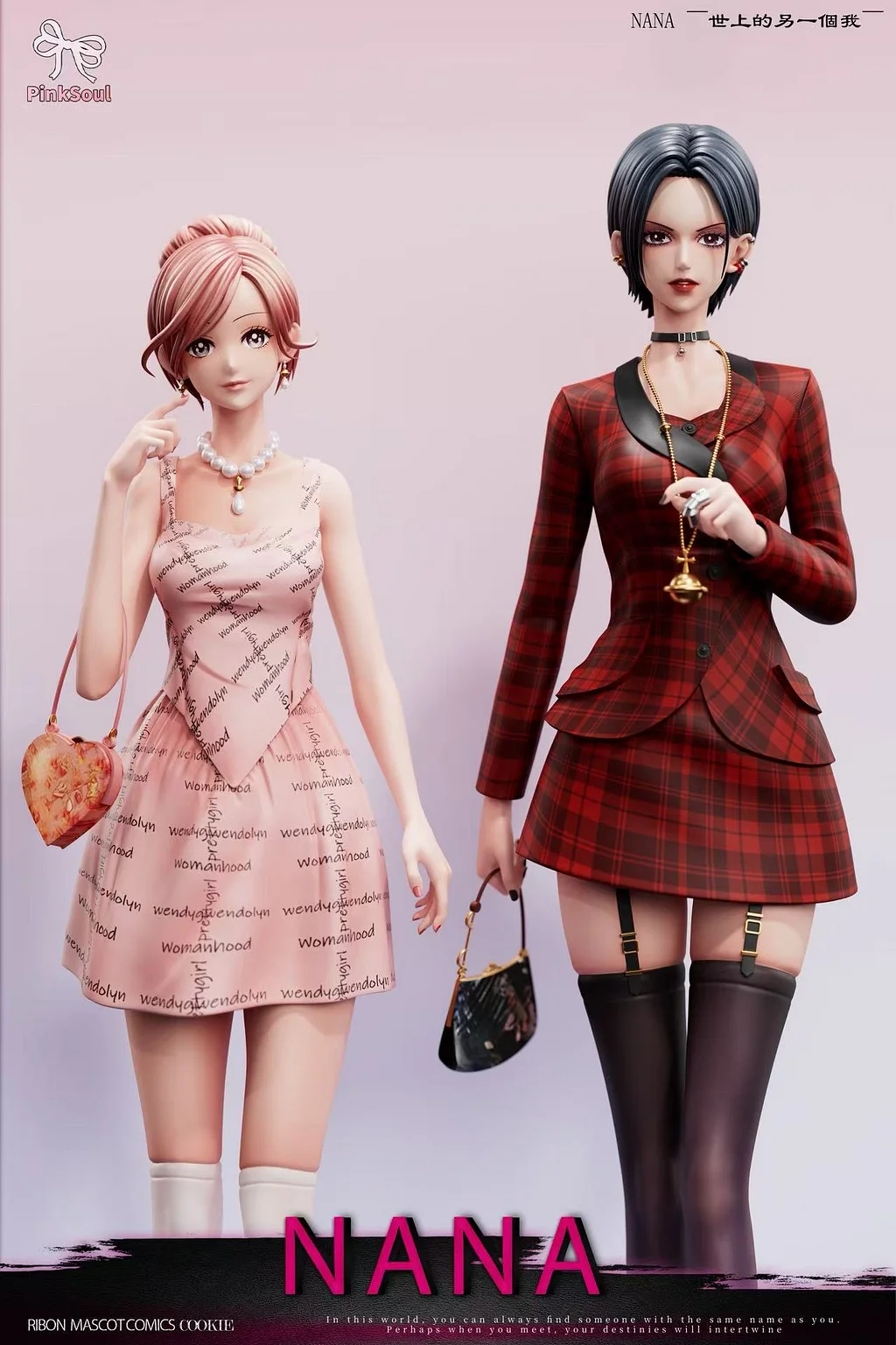 PinkSoul Studio - NaNa Oosaki Nana & Komatsu Nana  Statue