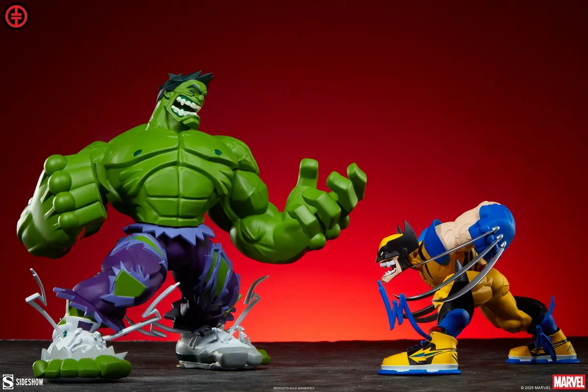 Sideshow Collectibles - Hulk & Wolverine Designer Collectible Statue 700247 700248 (Licensed)Statue(GK)
