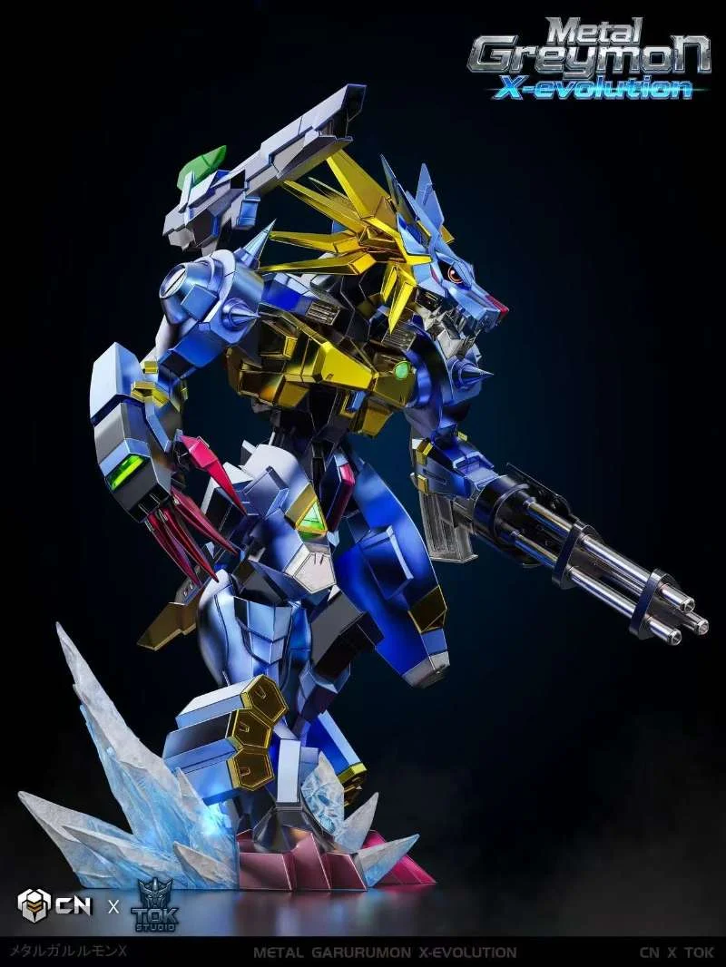 Crazy Nest Studio & TOK Studio - MetalGreymon X-evolution Statue 