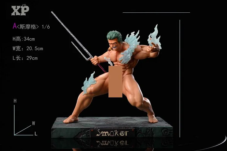 One Piece Smoker  1/6 scale, statue GK18+, pre-sale
