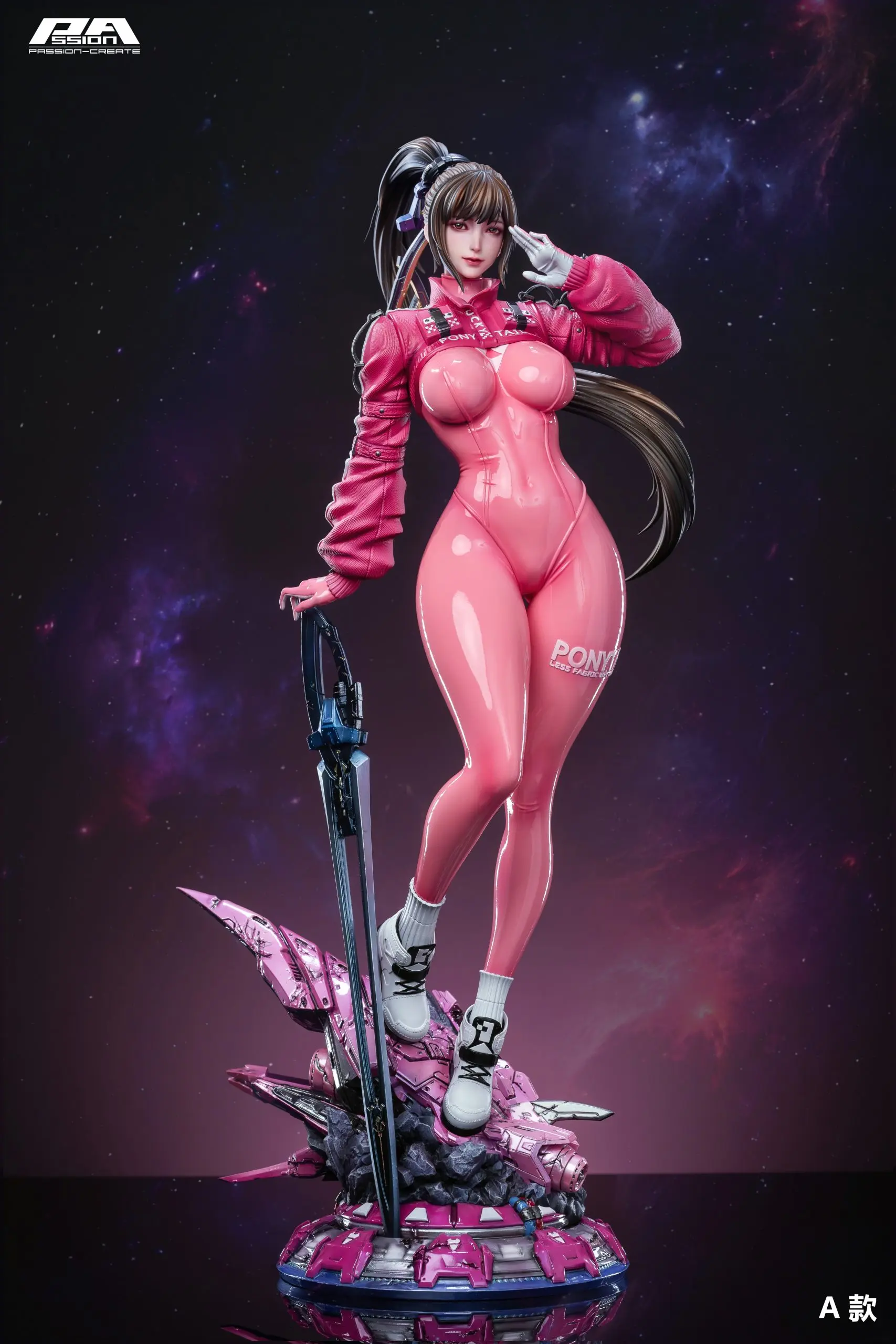 PA Create Studio - Eve x Twin Ponytail Alice Stellar Blade Statue