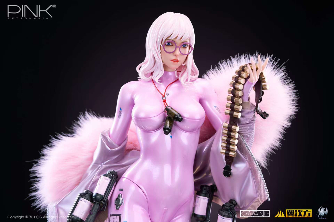 Original PINK with LED 1/4 scale statue GK, pre-sale, Anonymous & Polaris Studio