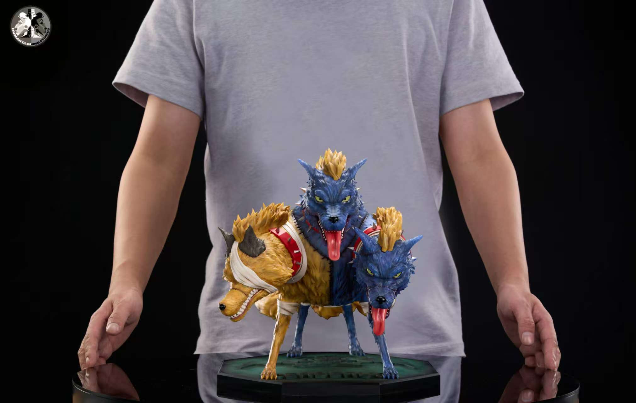 One Piece Gecko Moria's Zombie Army 01 Cerberus Statue(GK) - Clone Studio 