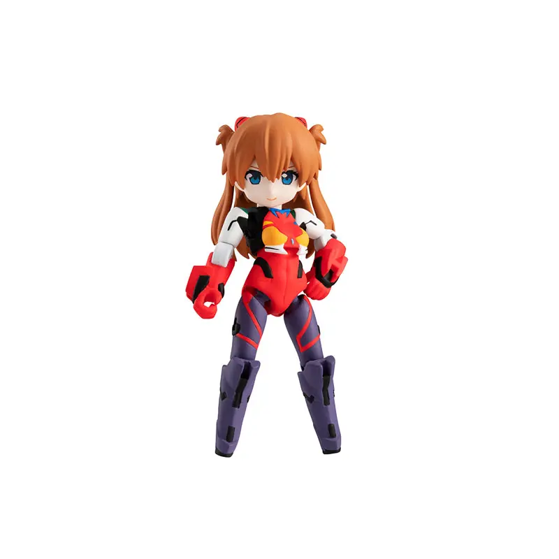 MegaHouse - Desktop Army Rebuild of Evangelion Asuka Langley Shikinami & Evangelion Unit-02 (Licensed)Statue(GK)