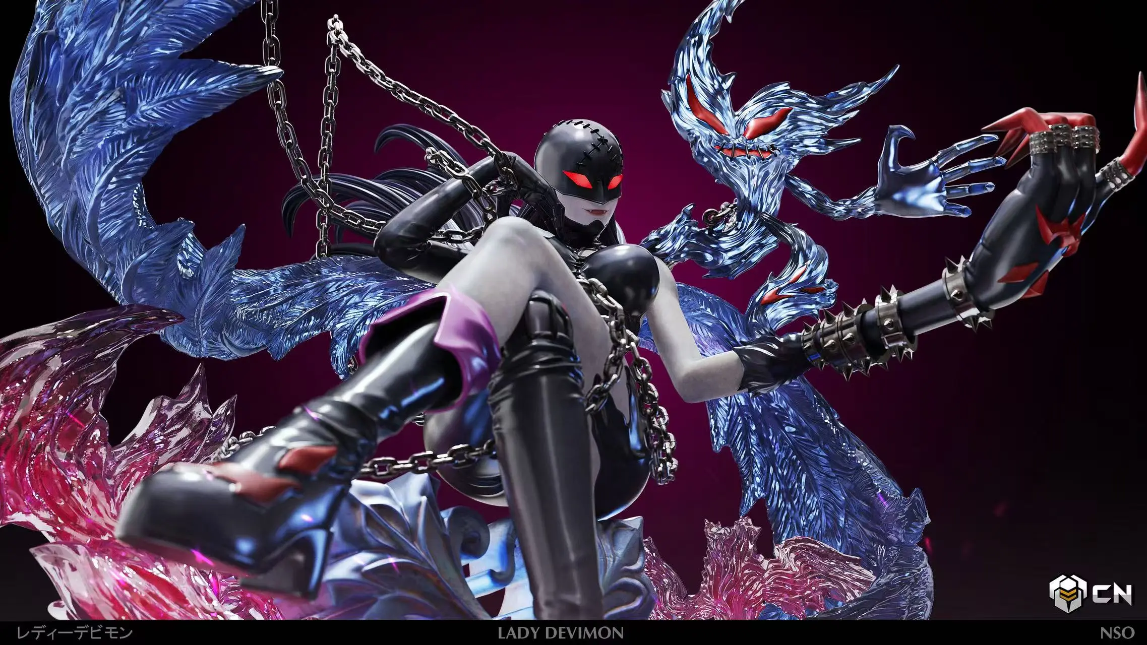 Crazy Nest Studio - Digimon Lady Devimon Devil's Temptation Statue(GK)