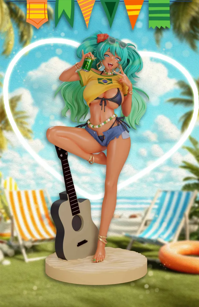 Make Zero Studio -Hatsune Miku Brazilian Statue