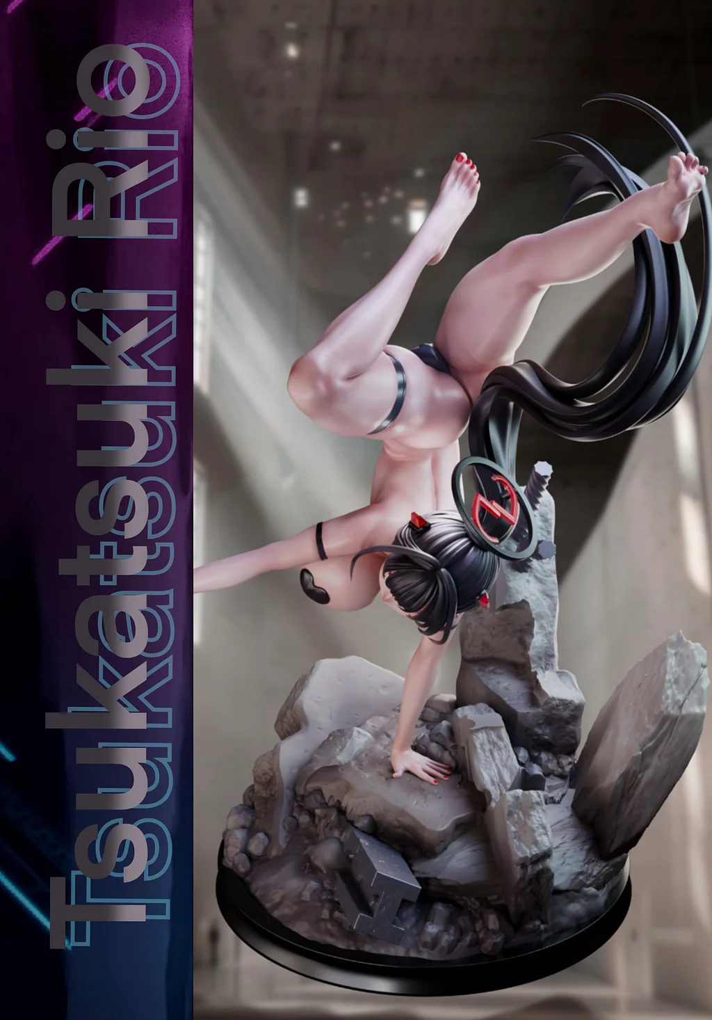 Blue Archive Tsukatsuki Rio Battle Suit 1/6 Statue(GK)(Adult 18+)-BGA Studio