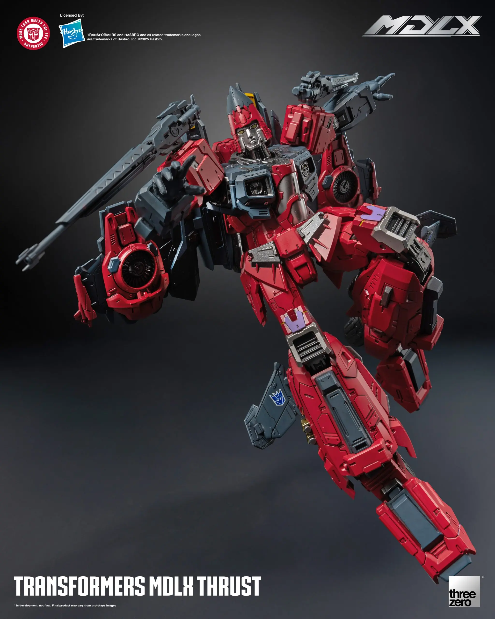 Threezero - Transformers MDLX Thrust 3Z08890W0 (Licensed)Statue