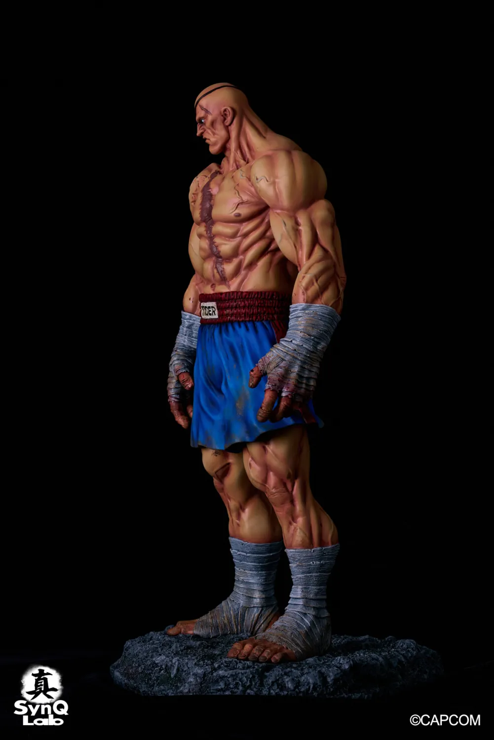 Street Fighter II Viktor Sagat (Copyright) 1/6 Statue (GK) Figure-SynQ Lab. Pre-sale