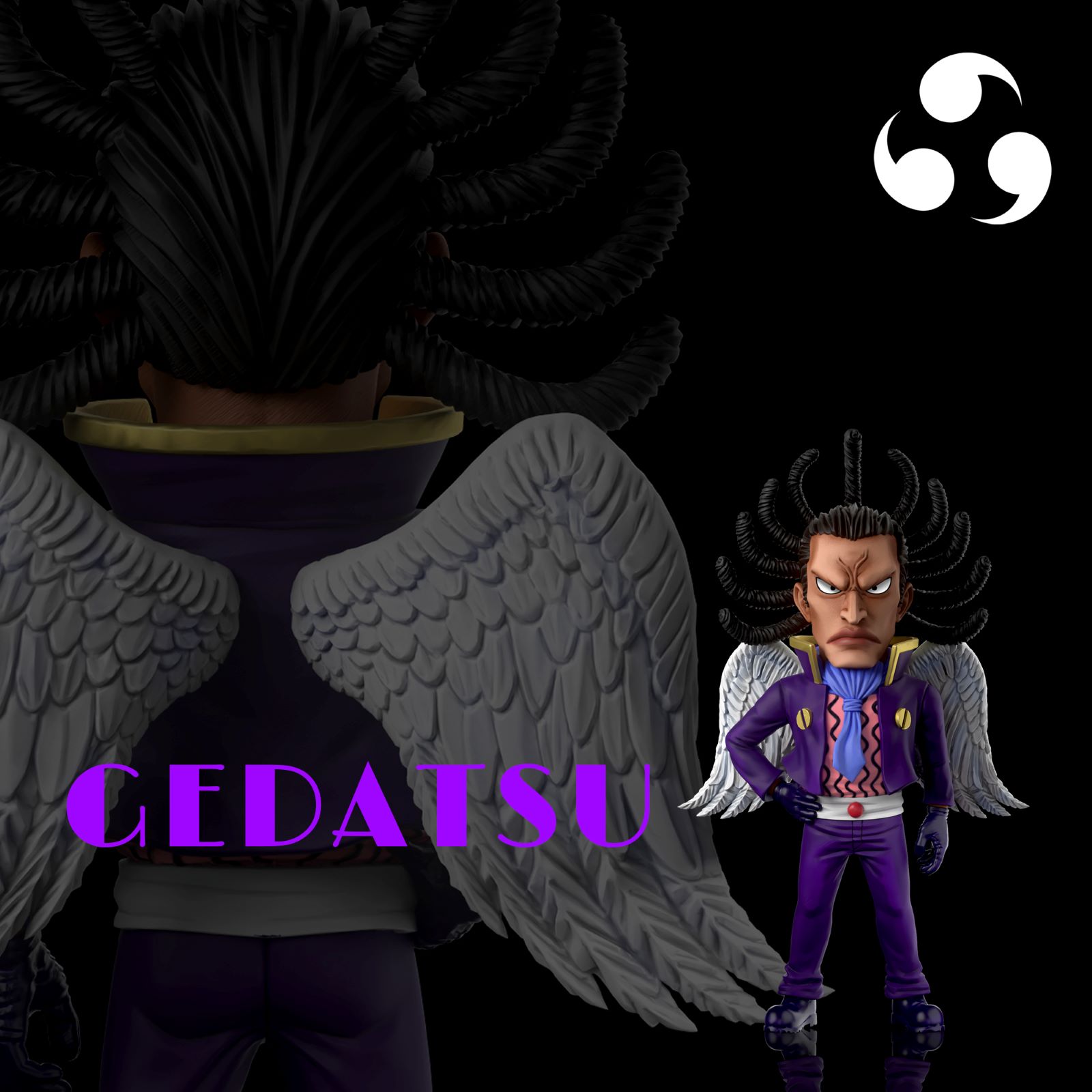 Pre-sale Sky Island Resonance Episode 5 Four Priests Nirvana Gadaz One Piece Size Main body height 8cm, total height 9.5cm. (GK)-KWII-GK