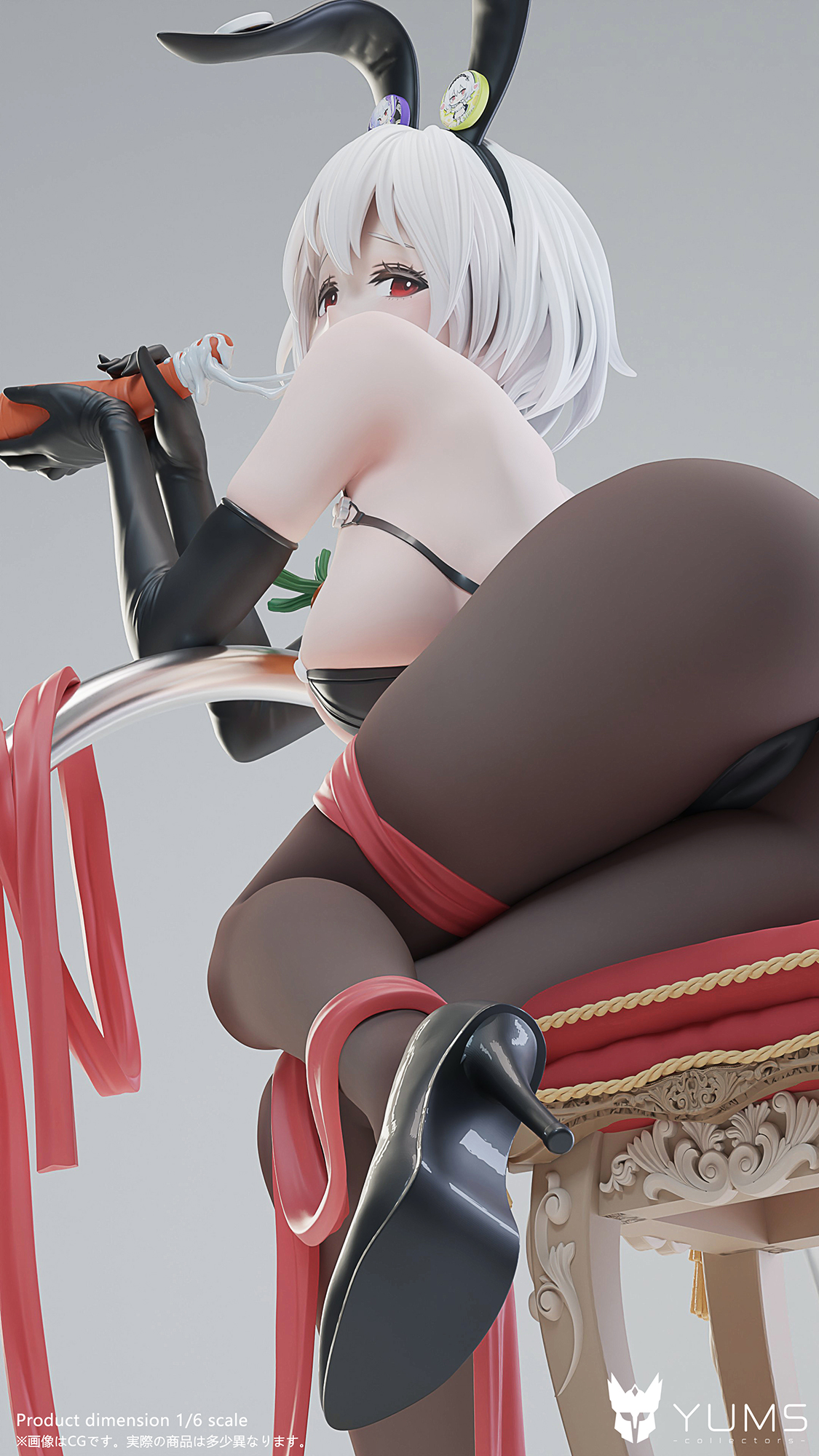 Pre-sale YUMS Sirius Bunny Girl Route GK Limited Statue Figure Work The Rabbit of the Highest Paradise Size 335mm high, 175mm wide, 215mm deep (GK)-KWII-GK