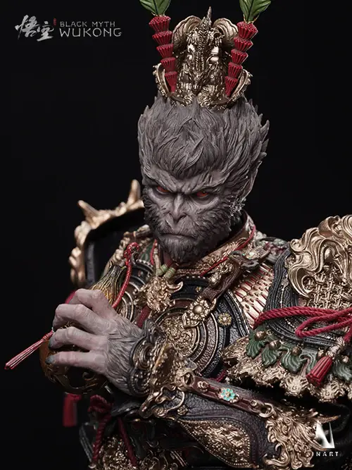 INART - Black Myth: Wukong - The Great Sage's Broken Shell And The Fourth Sister 1/6 Collectible Figure (Licensed)Statue