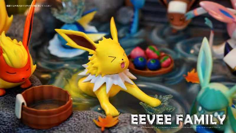 Pre-sale  Pokémon Ecological Landscape Series - Ibrahimovic Hot Spring Size Length 32m Height 23cm Depth 32 (GK ratio, non-standard illustration)-KWII-GK