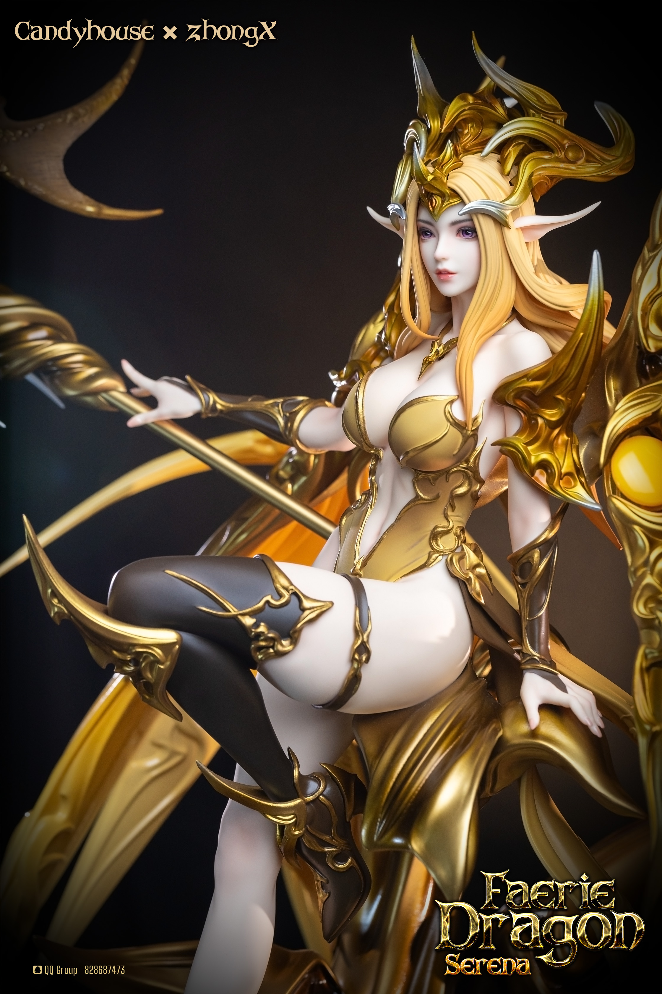 Pre-sale: Elf Dragon Serena Size: 63cm(H)*76cm(L)*53cm(W) ​​(GK)