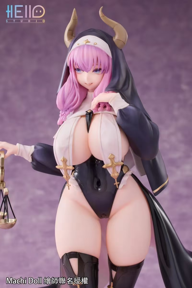 Pre-sale Work: The Buried Fulilian Name: Aura - Nun's Clothes [Size]: 28CM [Scale]: 1/6 (GK)