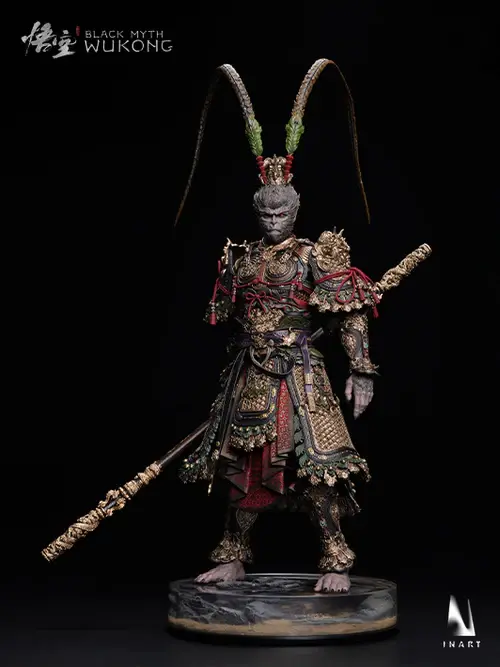 INART - Black Myth: Wukong - The Great Sage's Broken Shell And The Fourth Sister 1/6 Collectible Figure (Licensed)Statue