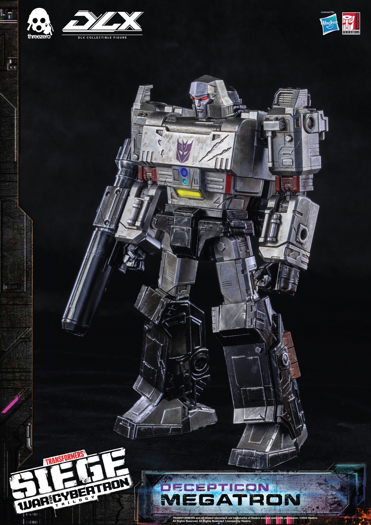 10-inch Transformers, DLX Megatron for Cybertron, action figures, Threezero Studio, soldier statue GK pre-sale-KWII-GK
