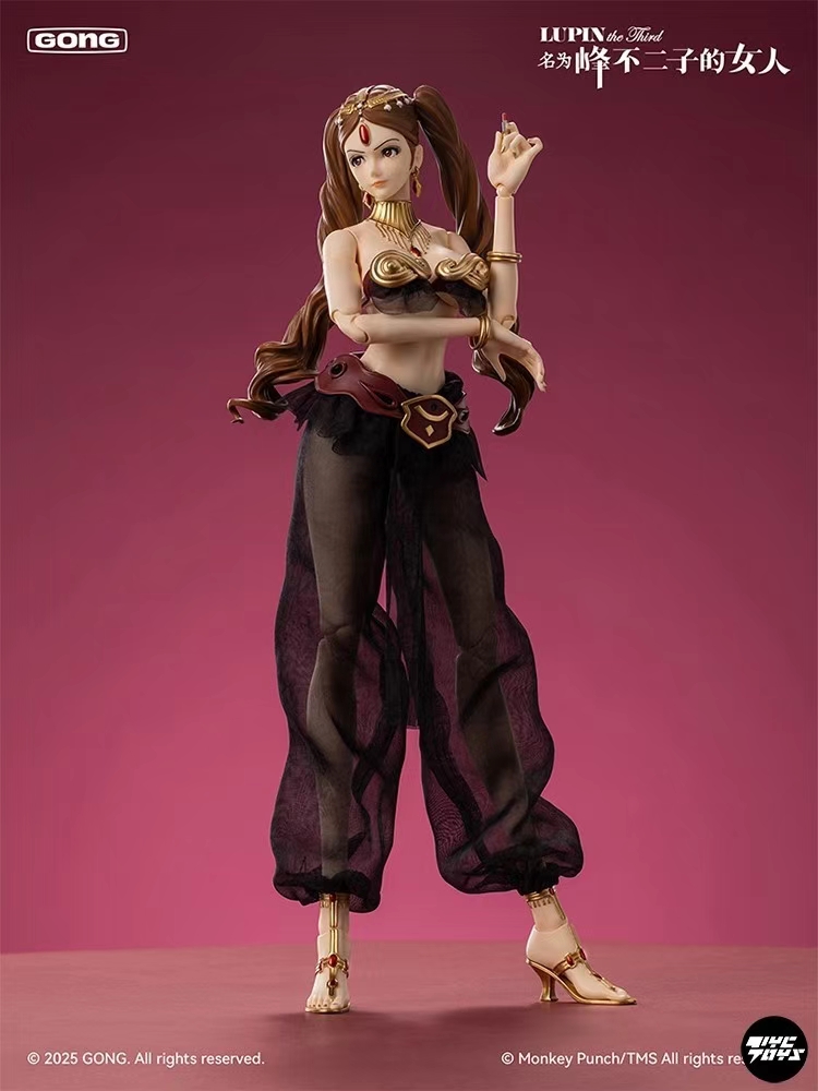 Lupin III Fujiko Mine 1/6 scale (licensed) action figure, soldier,GK