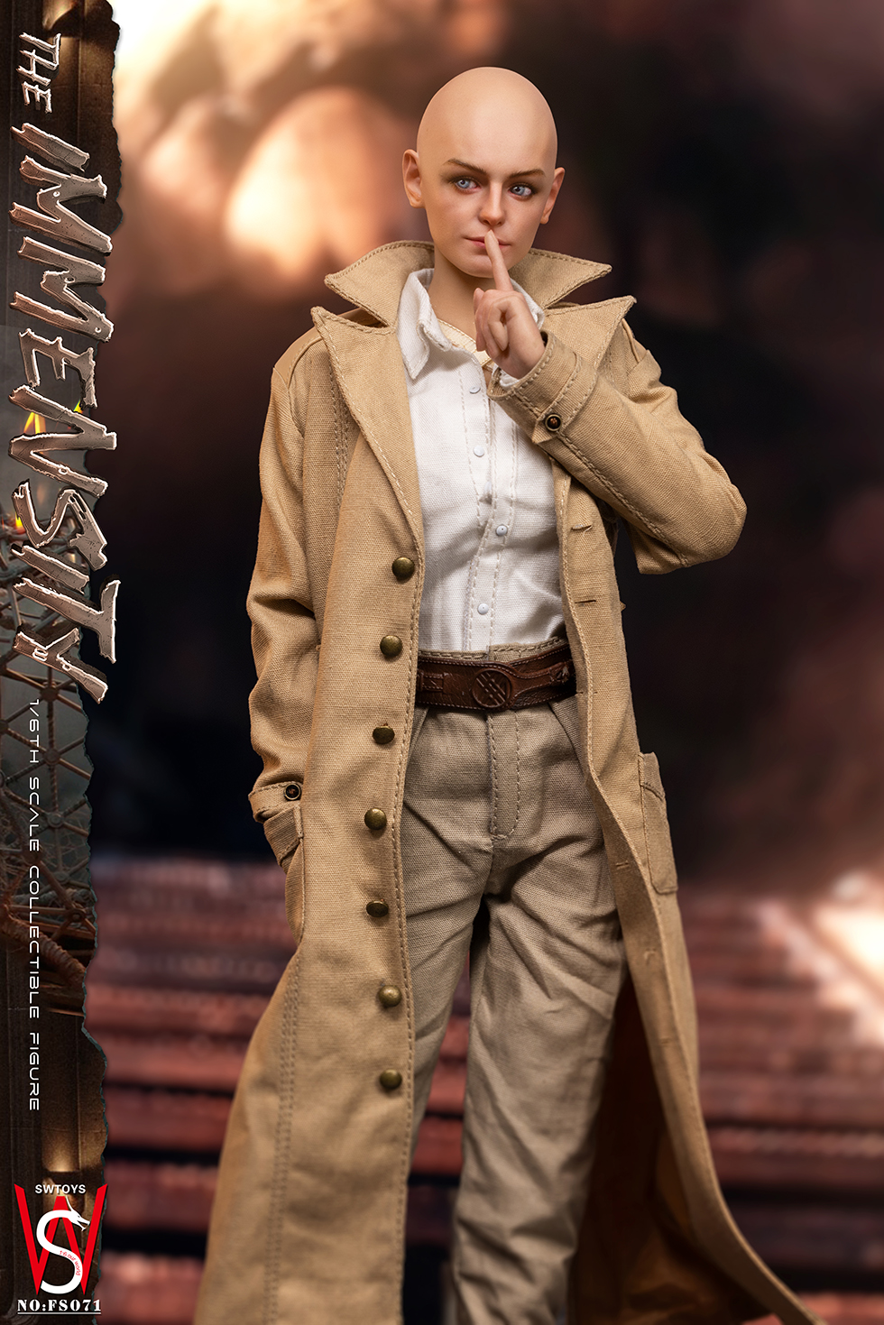 SWTOYS NO:FS071 Mind Manipulator 1/6 Scale, Soldier Statue GK Pre-sale