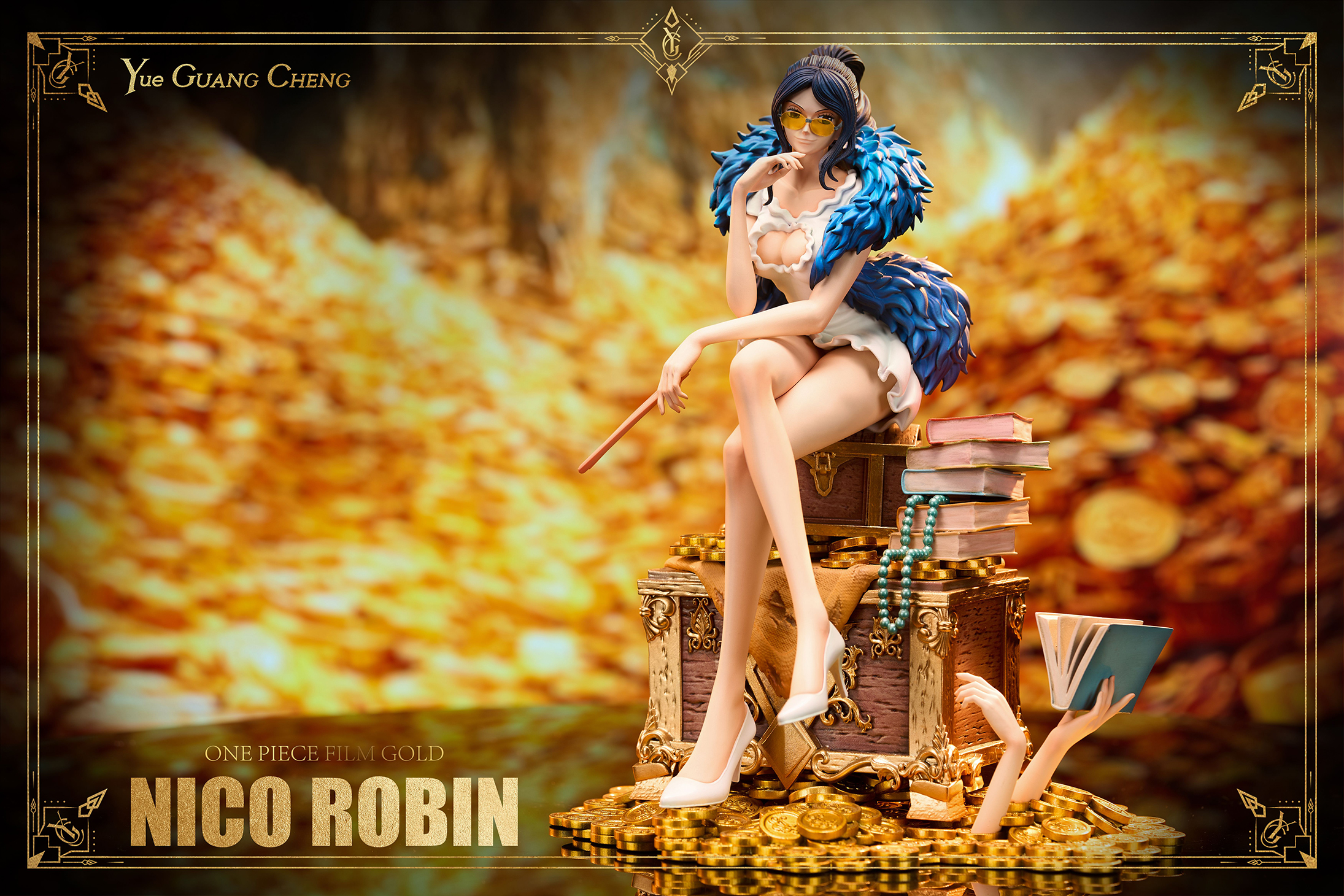Pre-sale Golden City Movie Series Second Episode Robin Size Height 21cm, Width 16cm, Depth 15cm (GK)-KWII-GK