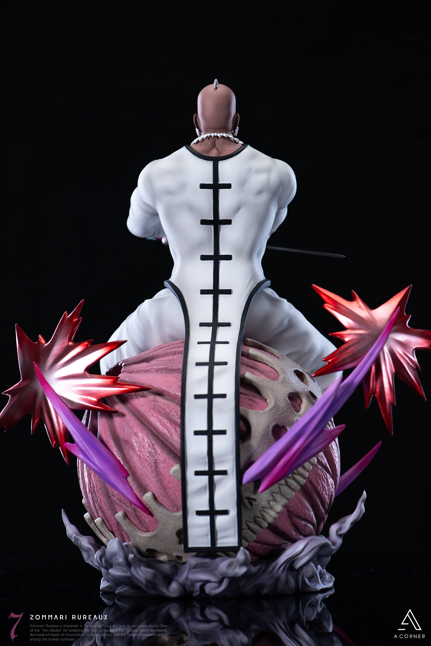 Pre-sale Work The fourth and fifth series of the Ten Blades of the Hueco Mundo - No.7, No.9 Size 1/6. Asan No.7 H32 W28 D22 Haiyan No.9 H44 W35 D30 (GK)-KWII-GK