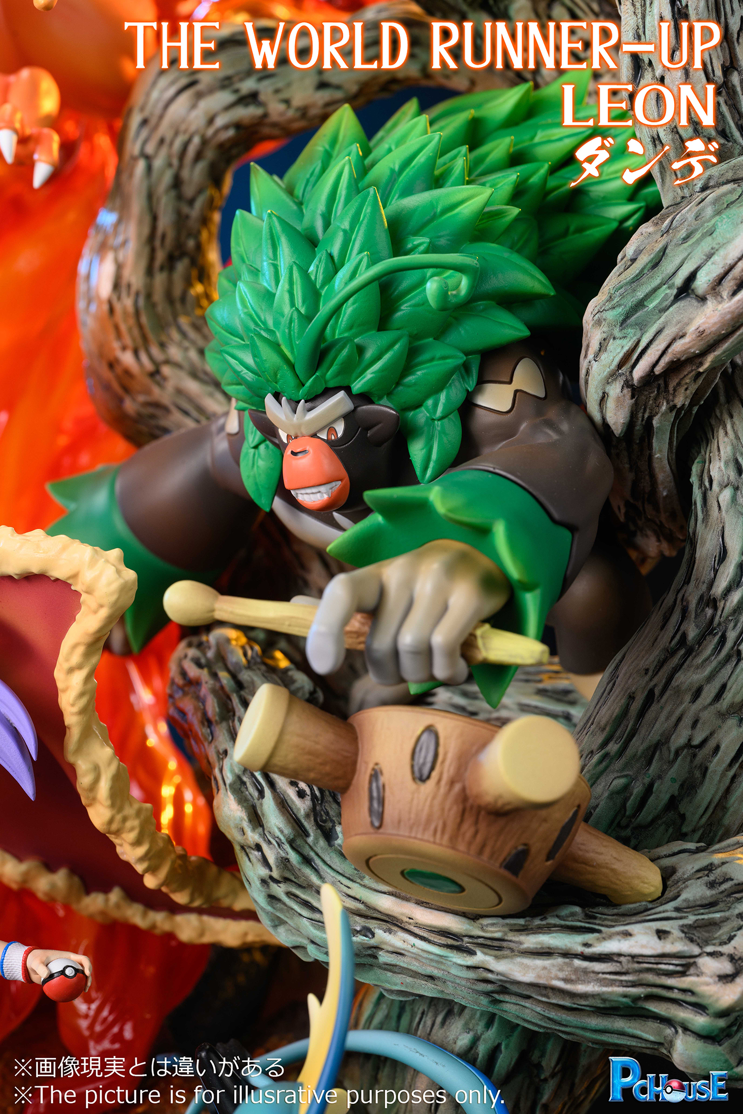 Pre-sale PC Hut Eight Masters Second Edition Galar Champion World Runner-up Dandi Data 45 high 40 wide 38 deep (GK)-KWII-GK