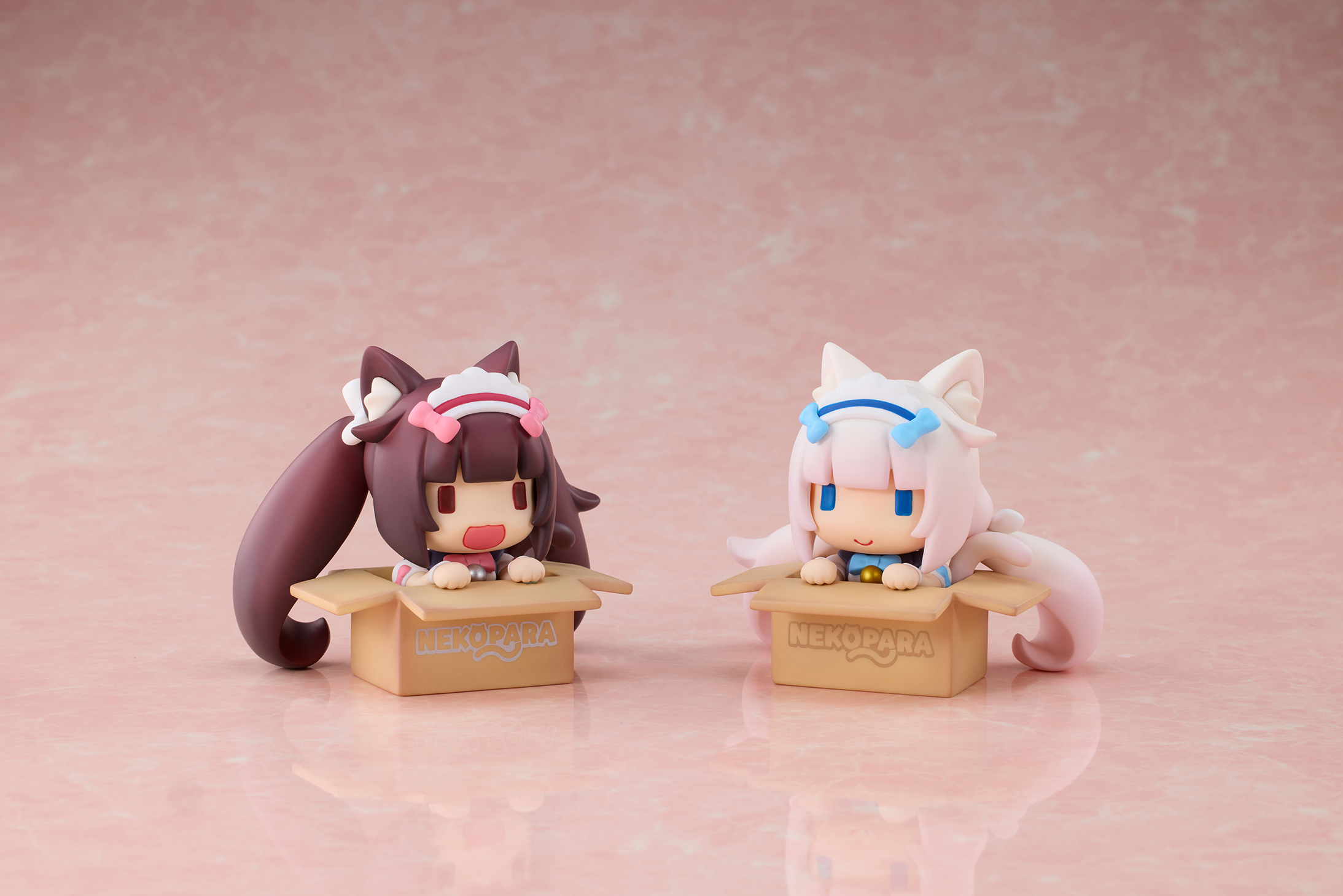 Pre-sale  MAGI ARTS×nekopara Chocolate and Vanilla Q version. Height H=70MM (GK).Chocolate and Vanilla Q version XL version. Height H=500MM (Gk)-KWII-GK