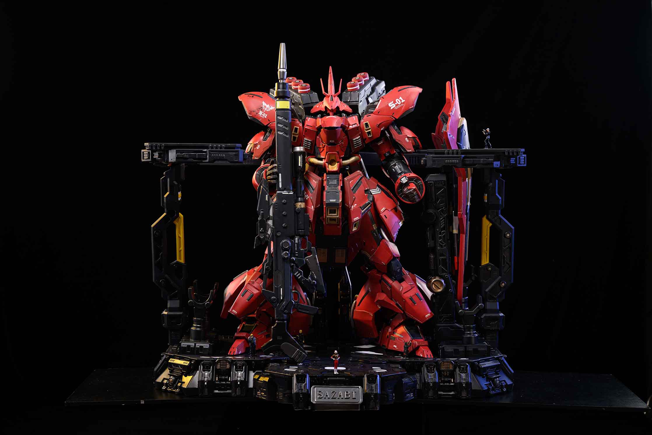 Mecha Era Red Robot, 1/30 Scale Action Figure, JJSD Studio, Soldier Statue GK18+ Pre-sale