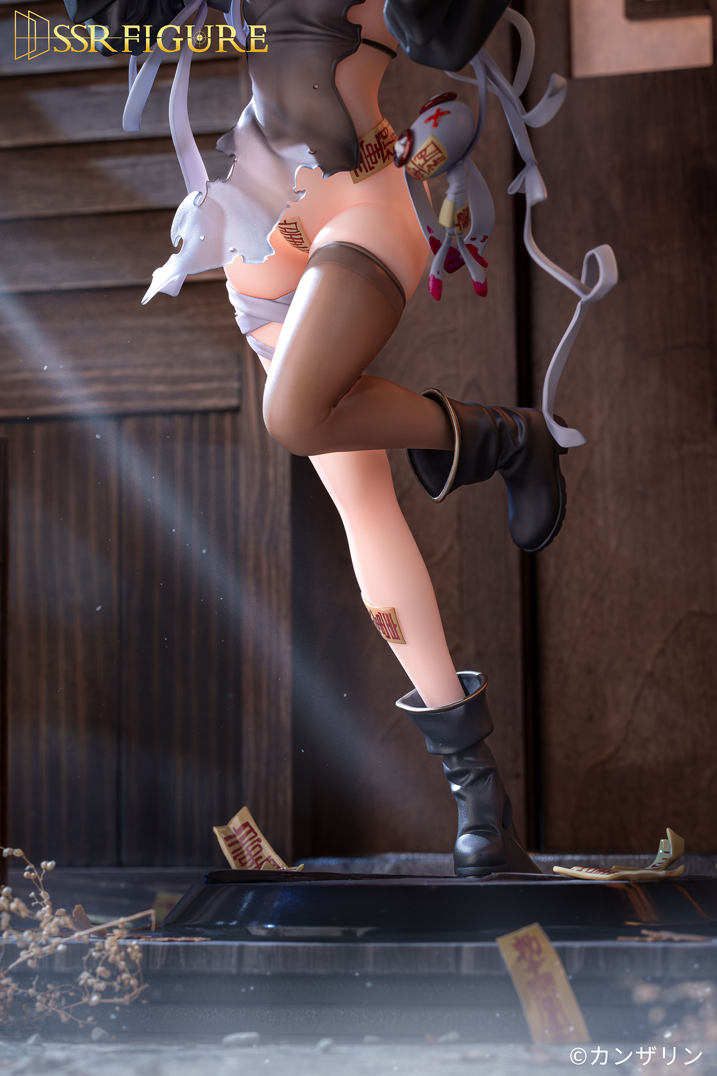 Pre-sale SSR FIGURE Kanna of the Dead Zombie Ver. 1/7 figure Size Approximately H=245mm W=140mm L=130mm(GK)-KWII-GK