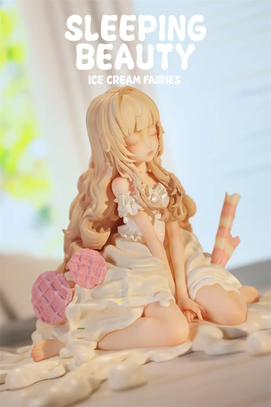 WeArtDoing Studio - Sleeping Beauty-Ice Cream Fairies-Vanilla X Matcha X Chocolate (Licensed)Statue(GK)