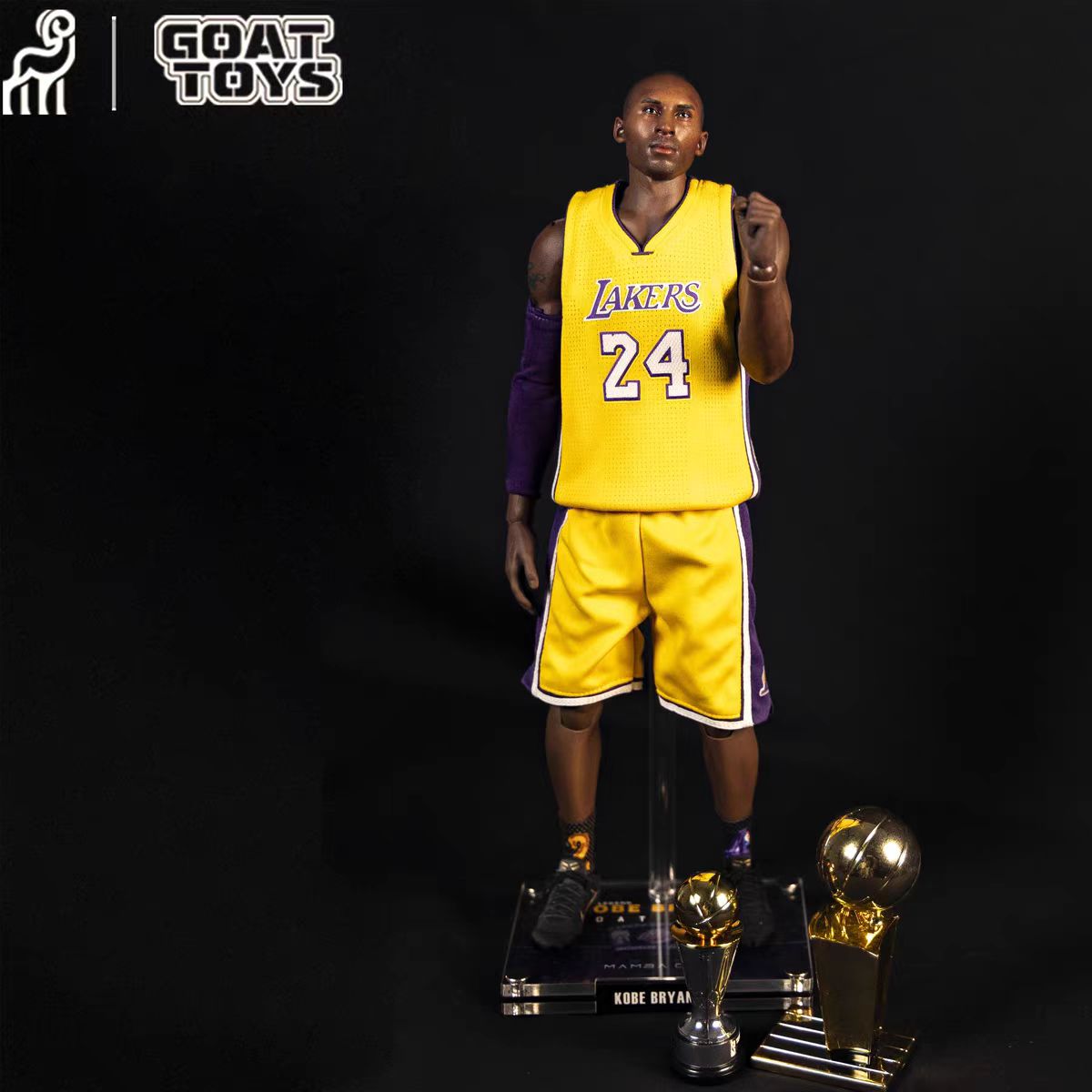 Kobe Bryant, 1/6 scale, retirement battle set, GoatToys studio, soldier statue GK pre-sale