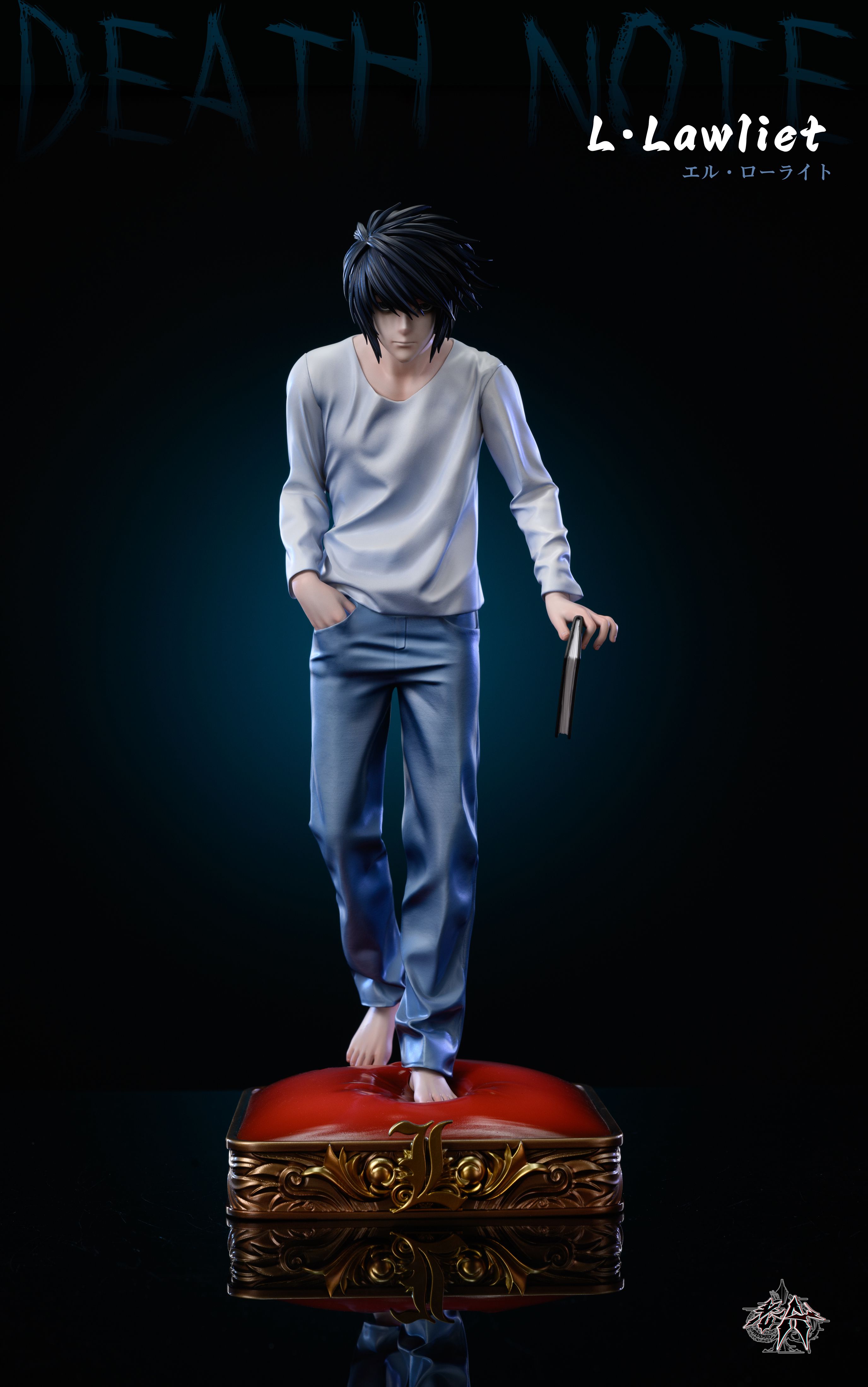 Death Note Standing L·Lawliet, 1/6 scale, Old A Studio, statue GK18+ pre-sale