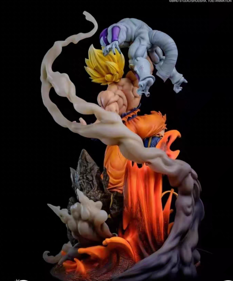 In stock - DRAGON BALL Goku VS Frieza 1/6 statue GK, Lightyear Studio