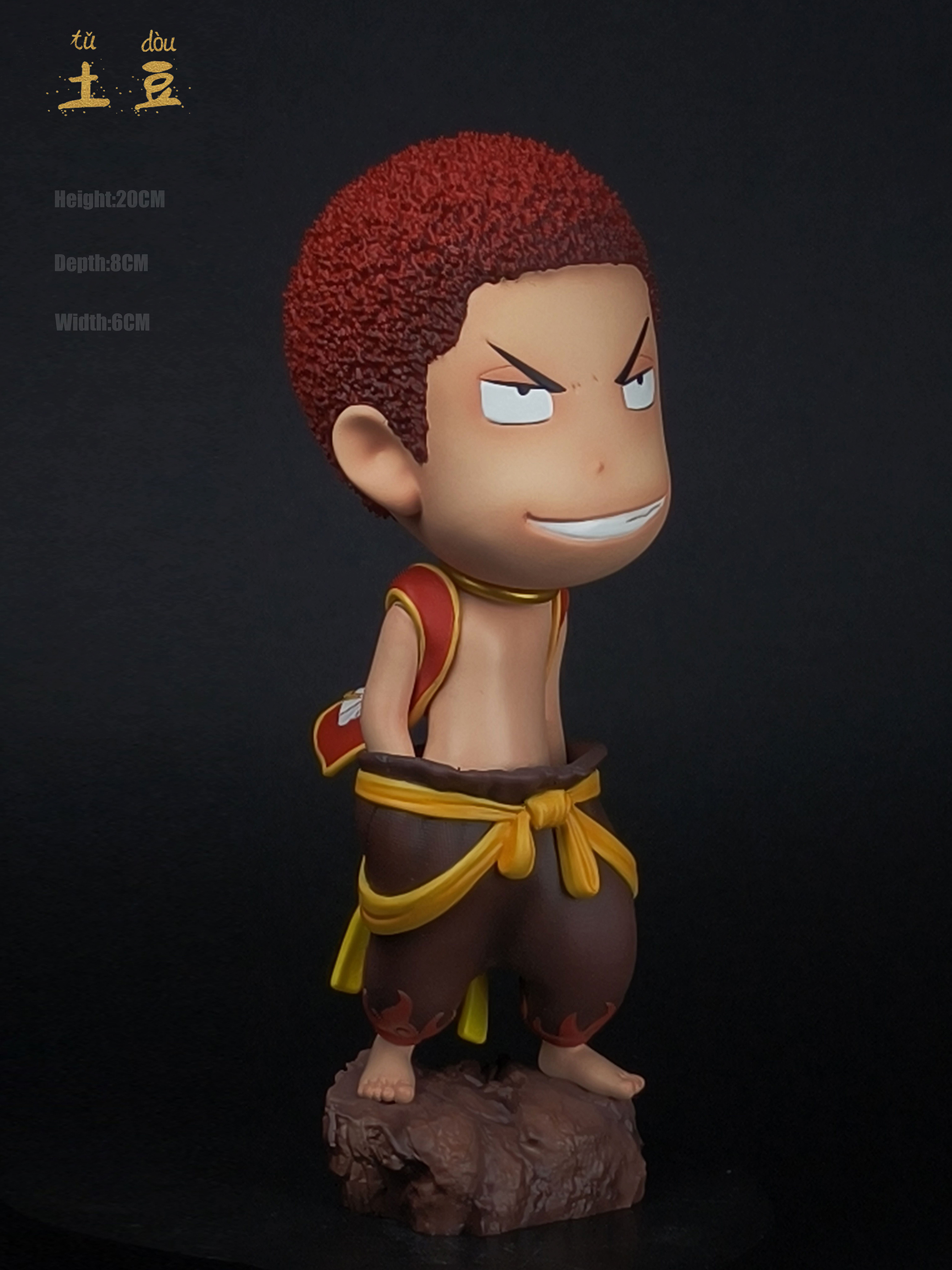 Slam Dunk-Sakuragi Hanamichi Q version COS Nezha statue GK,Tudou Studio,pre-sale