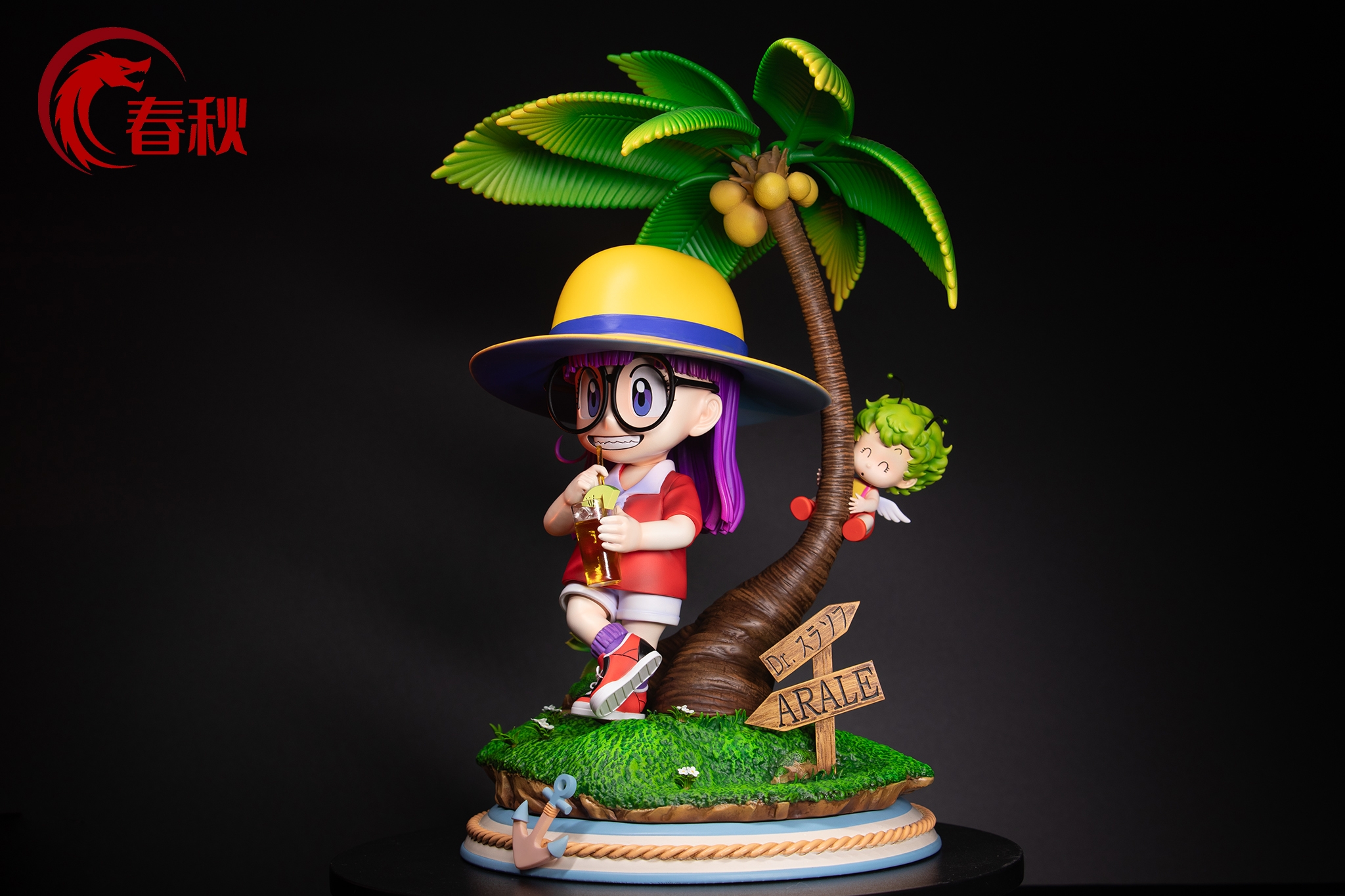 Pre-sale Summer Style - Arale Summer Arale Scale 1/8 Size 31CM high, 21CM wide, 20CM deep(GK)-KWII-GK