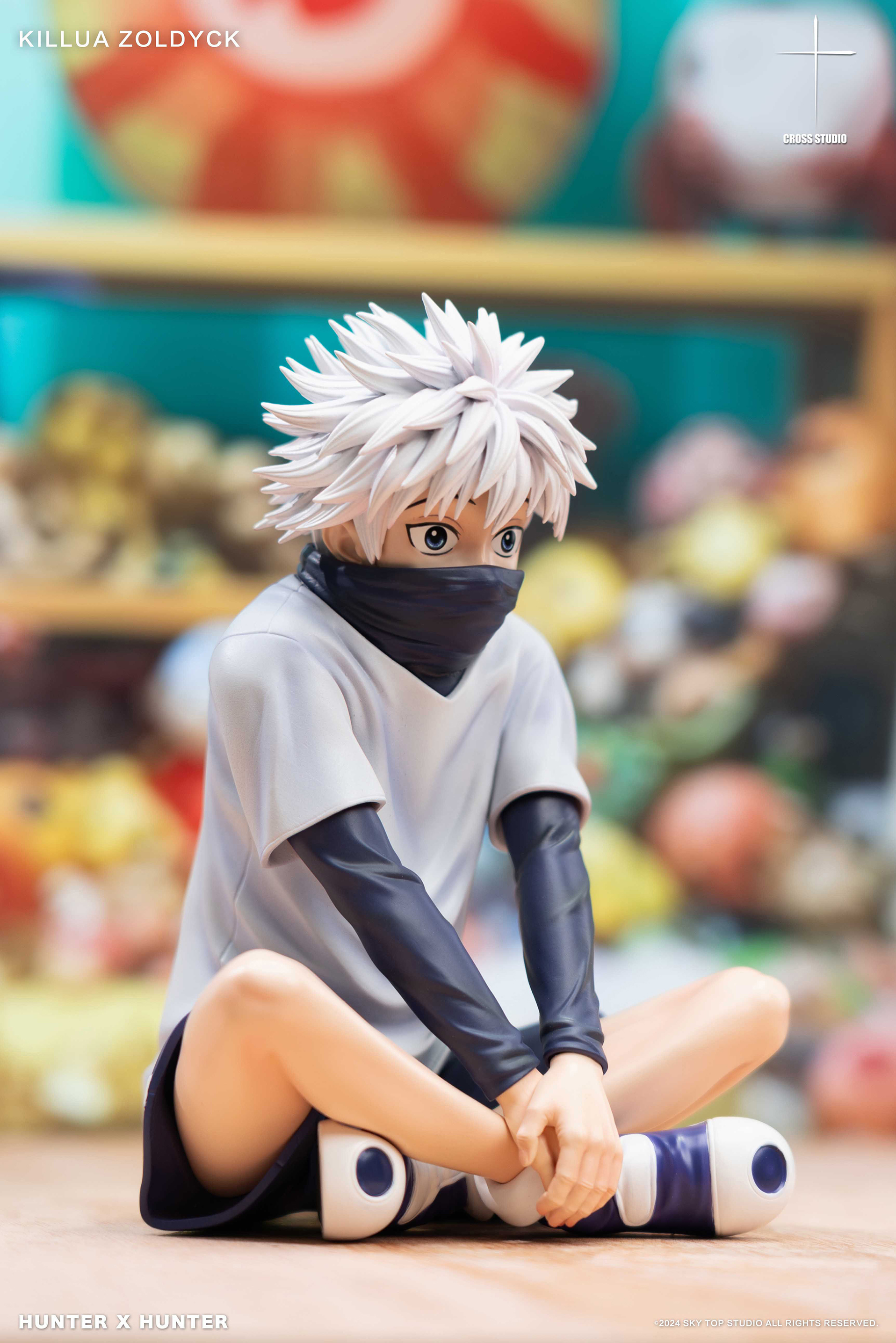 HUNTER x HUNTER Killua Sitting Statue GK - Cross Studio Pre-sale-KWII-GK