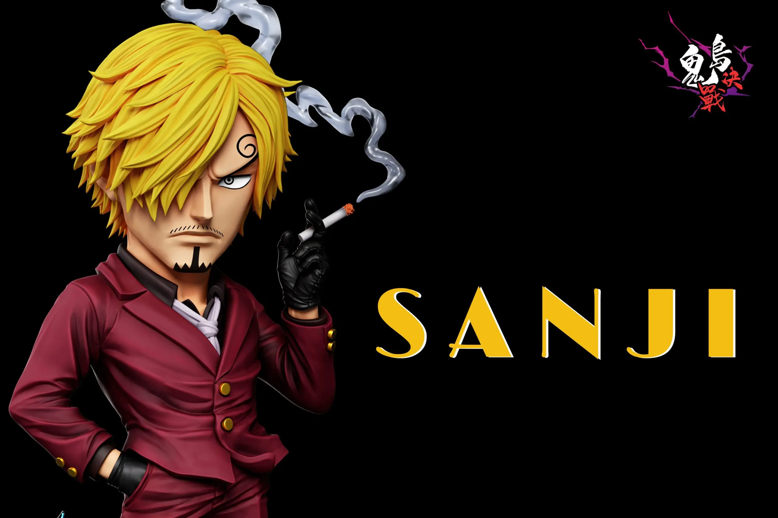 A+ Studio - One Piece Onigashima Final Battle #19 Demon Sanji Statue(GK)