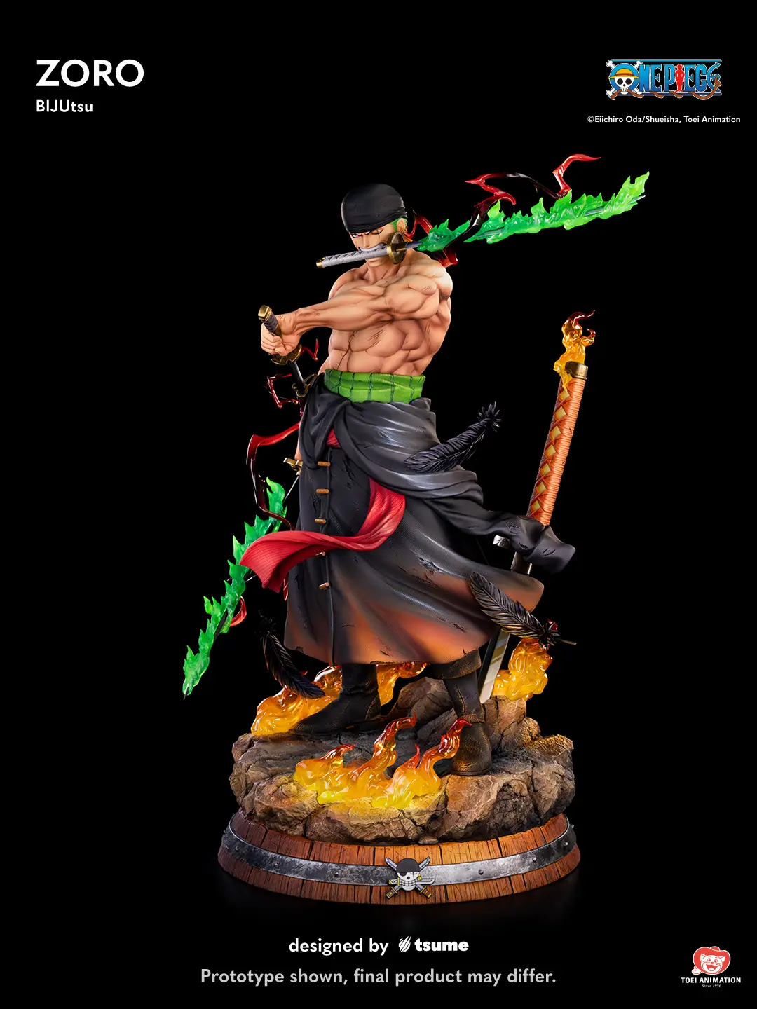 Tsume Studio - One Piece Zoro BIJUtsu (Licensed) 1/4 Statue(GK)