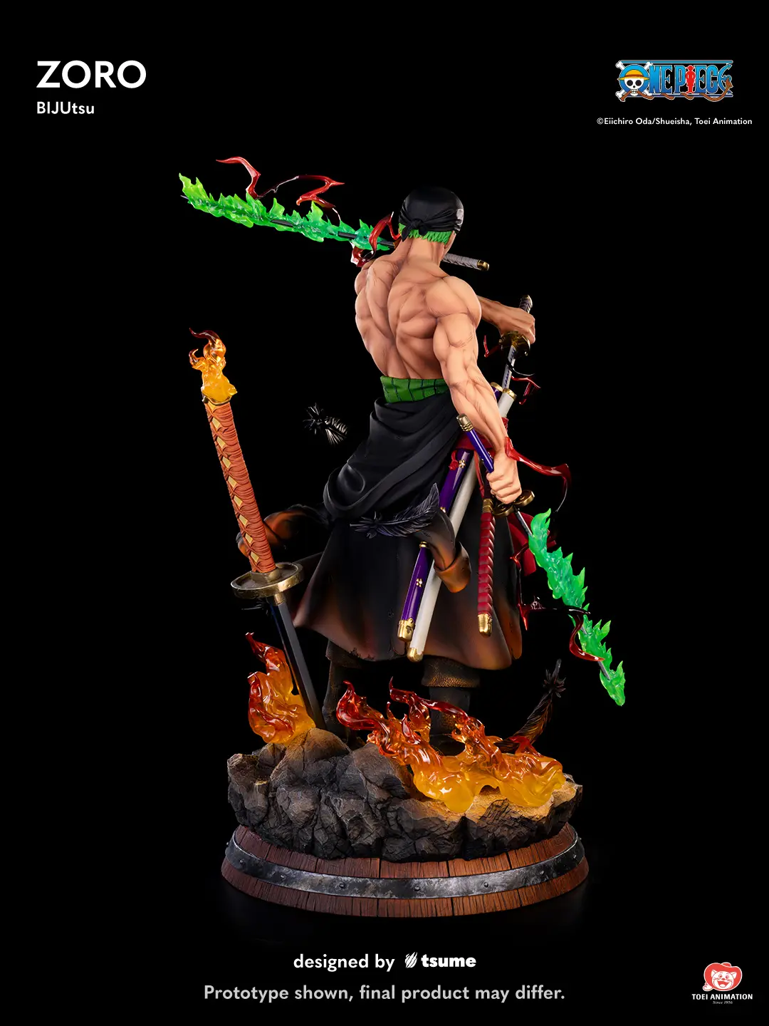 Tsume Studio - One Piece Zoro BIJUtsu (Licensed) 1/4 Statue(GK)