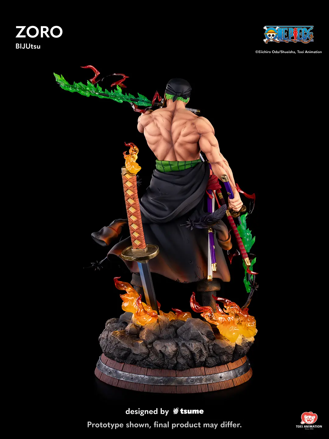 Tsume Studio - One Piece Zoro BIJUtsu (Licensed) 1/4 Statue(GK)