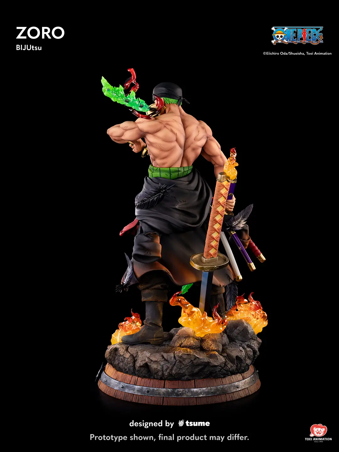 Tsume Studio - One Piece Zoro BIJUtsu (Licensed) 1/4 Statue(GK)