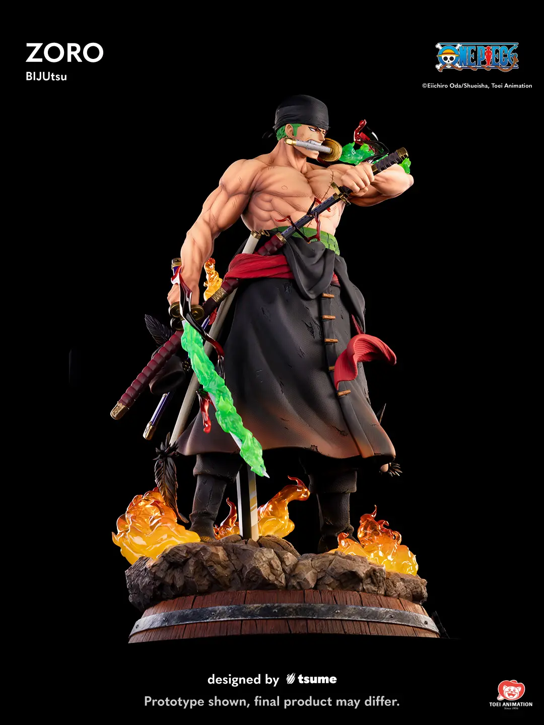 Tsume Studio - One Piece Zoro BIJUtsu (Licensed) 1/4 Statue(GK)