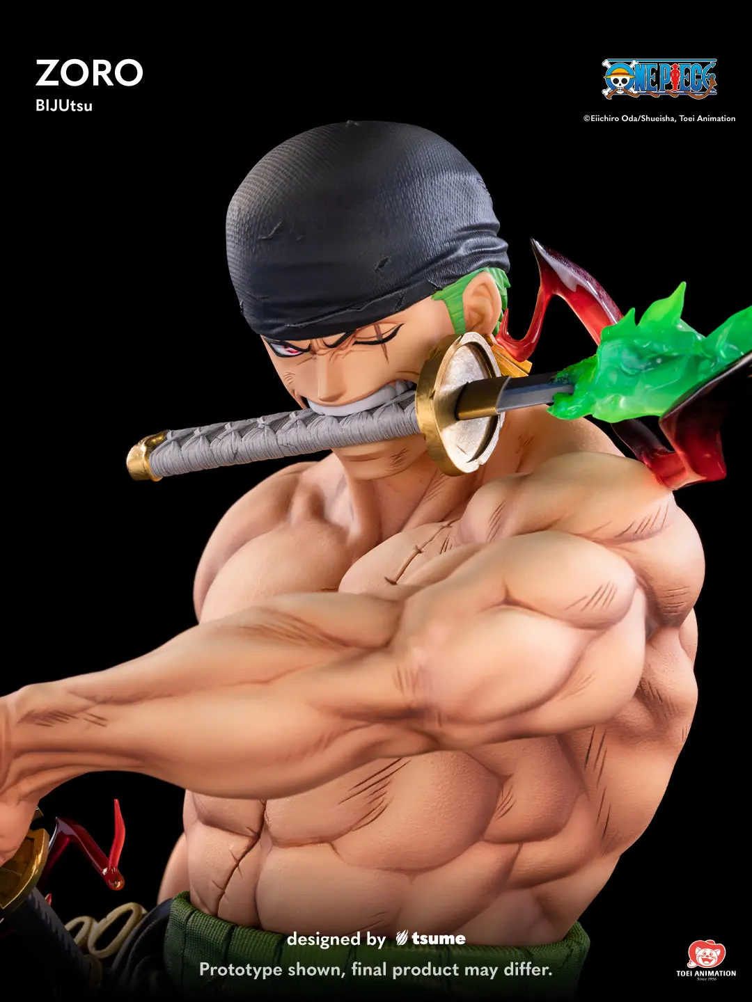 Tsume Studio - One Piece Zoro BIJUtsu (Licensed) 1/4 Statue(GK)