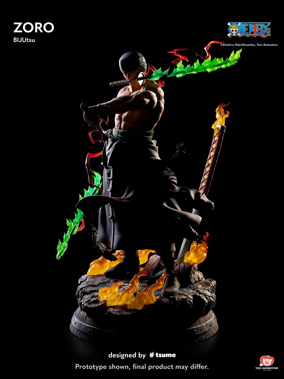 Tsume Studio - One Piece Zoro BIJUtsu (Licensed) 1/4 Statue(GK)