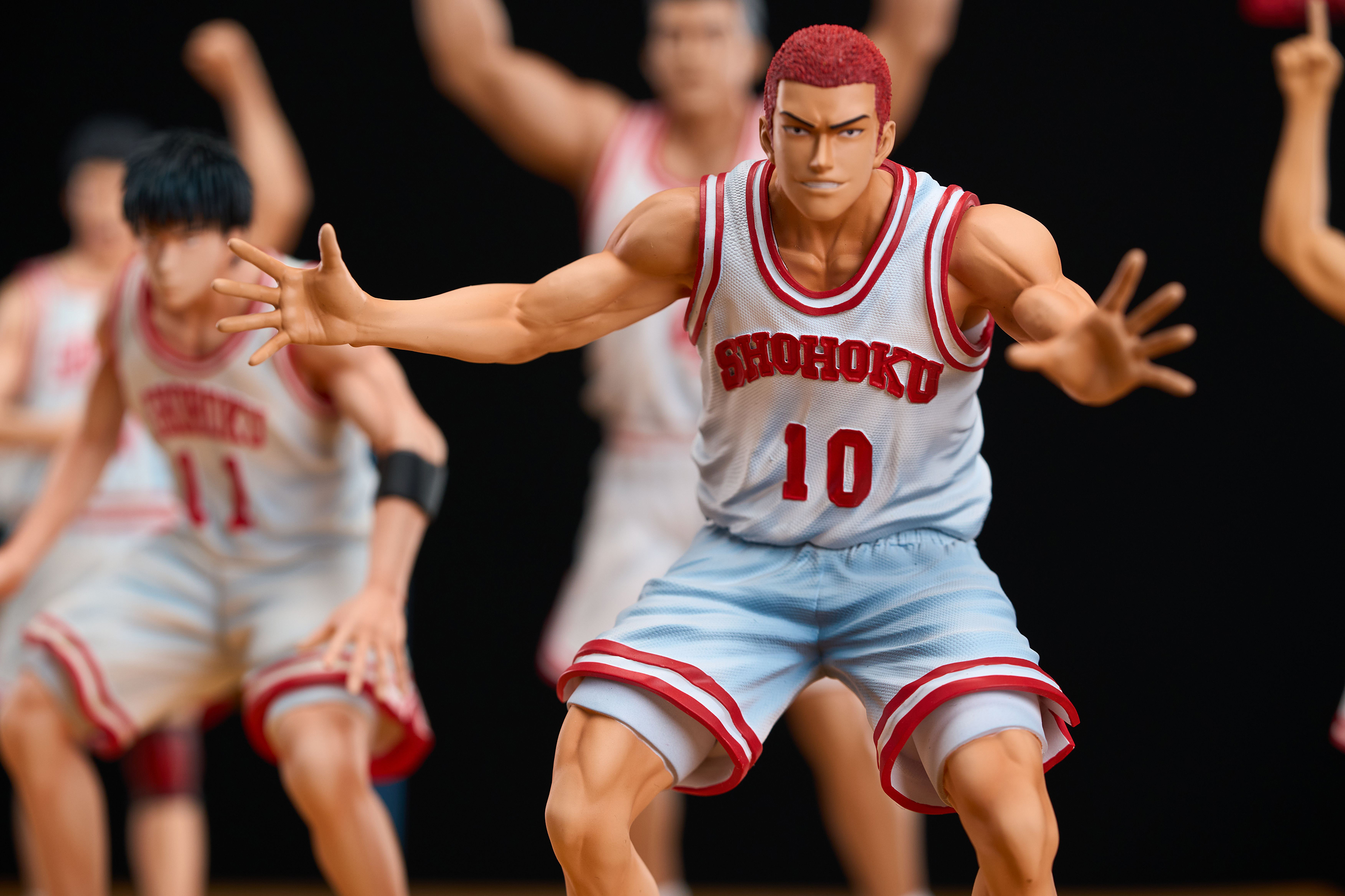 Slam Dunk-Shohoku High School basketball team6 Statue GK-Yi Mo Studio Pre-sale