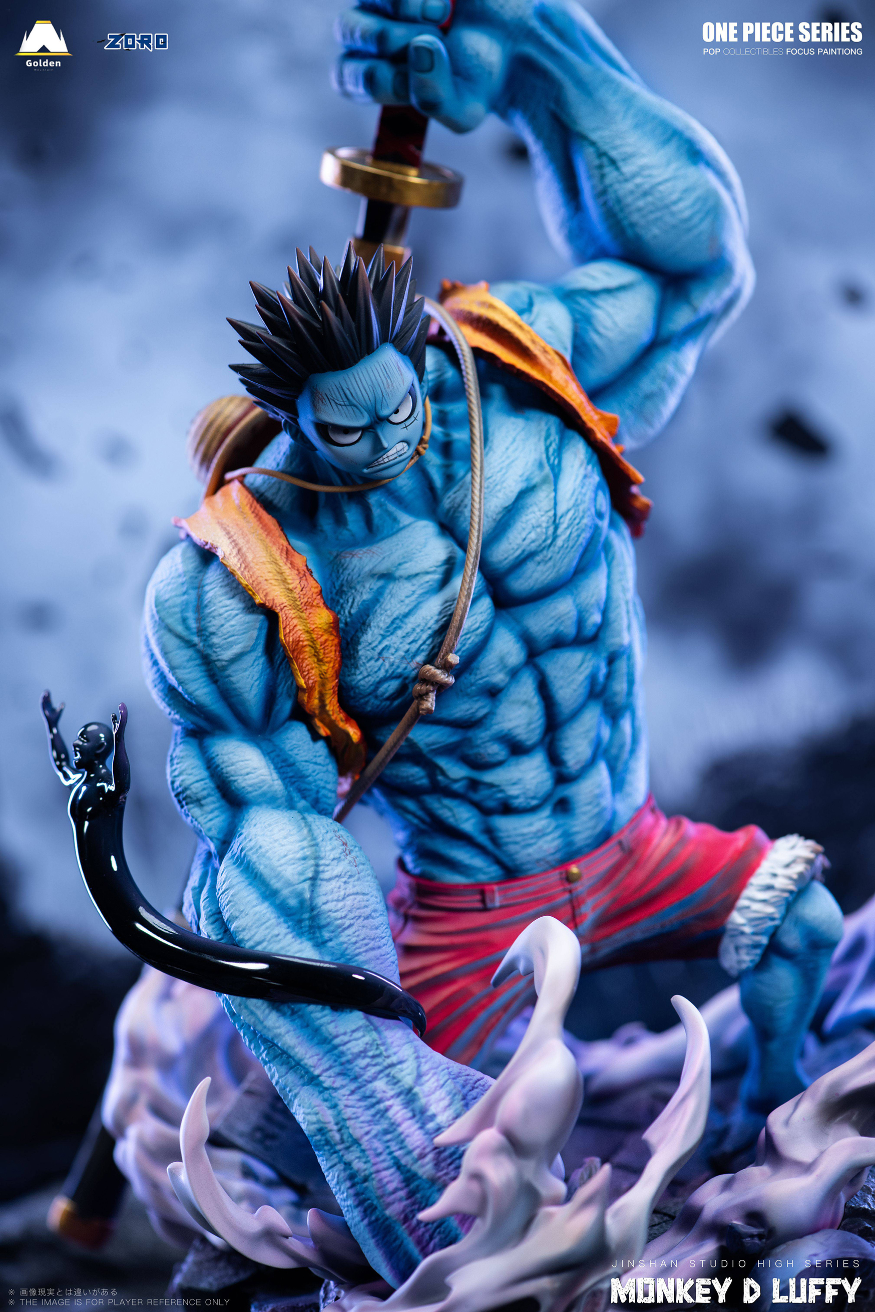 One Piece Horror Series #2 Nightmare Luffy Statue GK Figure-Jinshan Studio Pre-sale